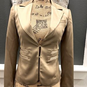 Gold chrome Marciano Blazer